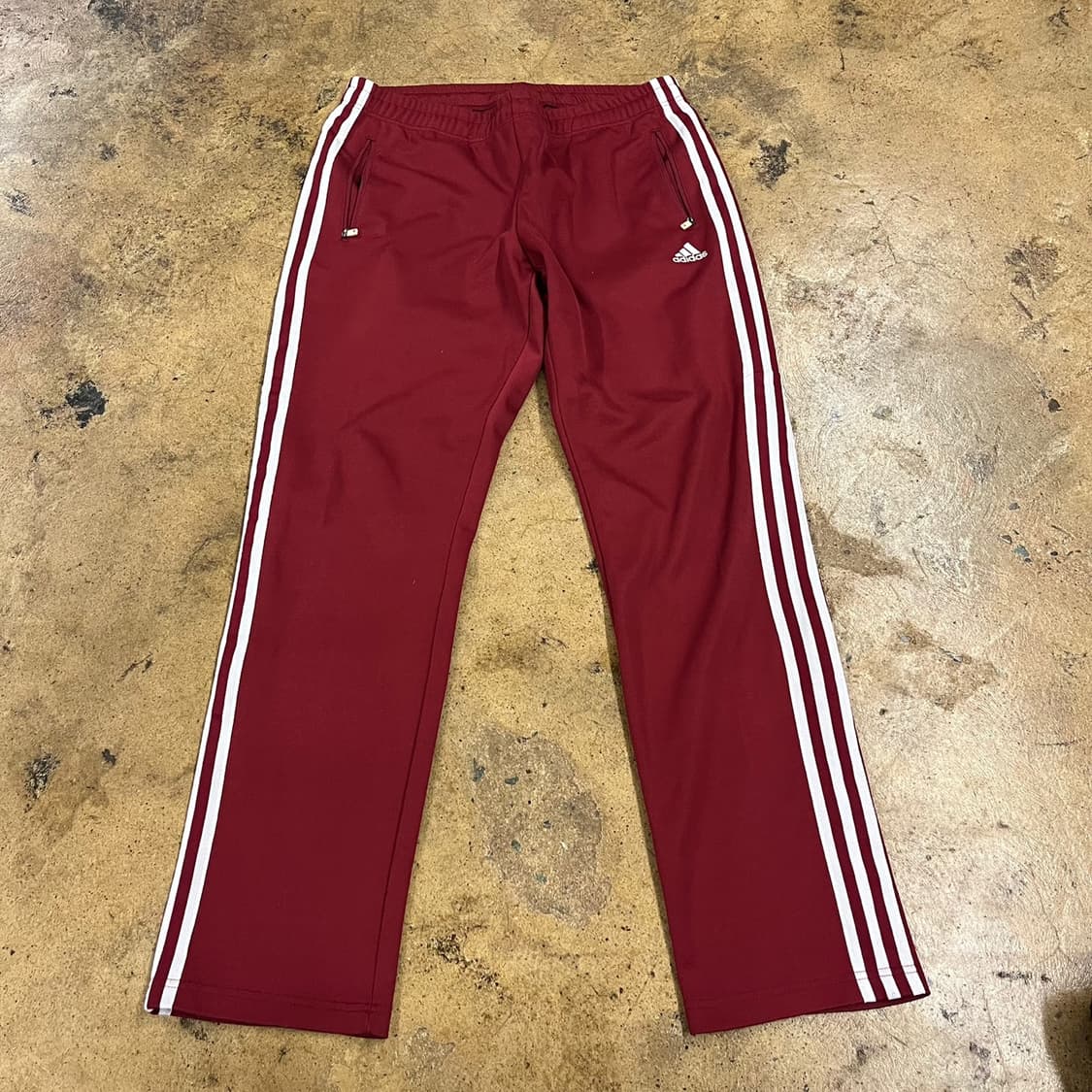 [정품/105] 아디다스 삼선 트랙 바지 버건디 b19 상품이미지2