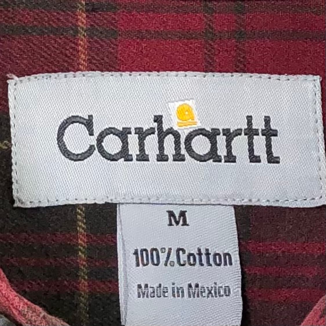 M 칼하트 체크 워크 남방 상품이미지3