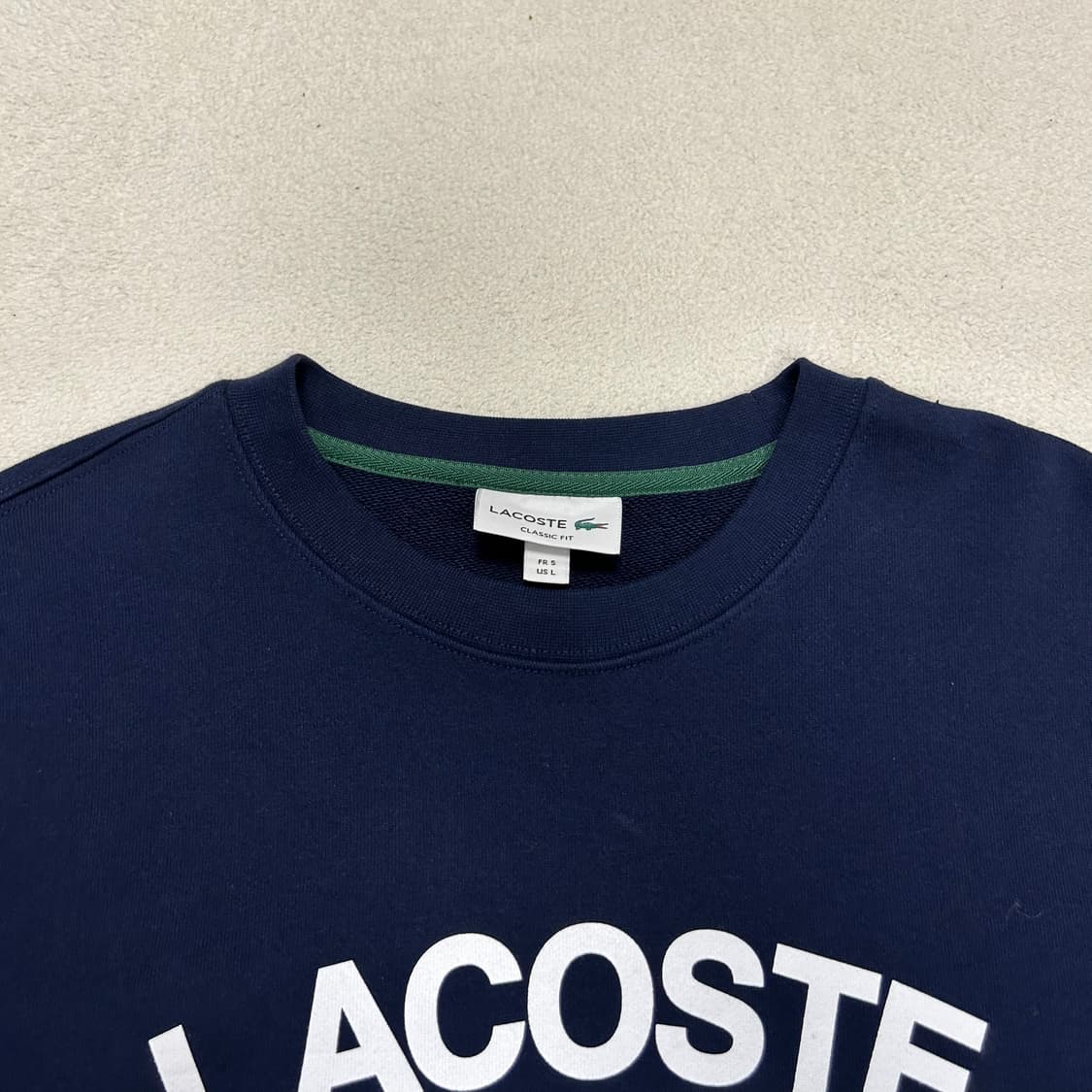 Lacoste Navy Sweatshirt 상품이미지6