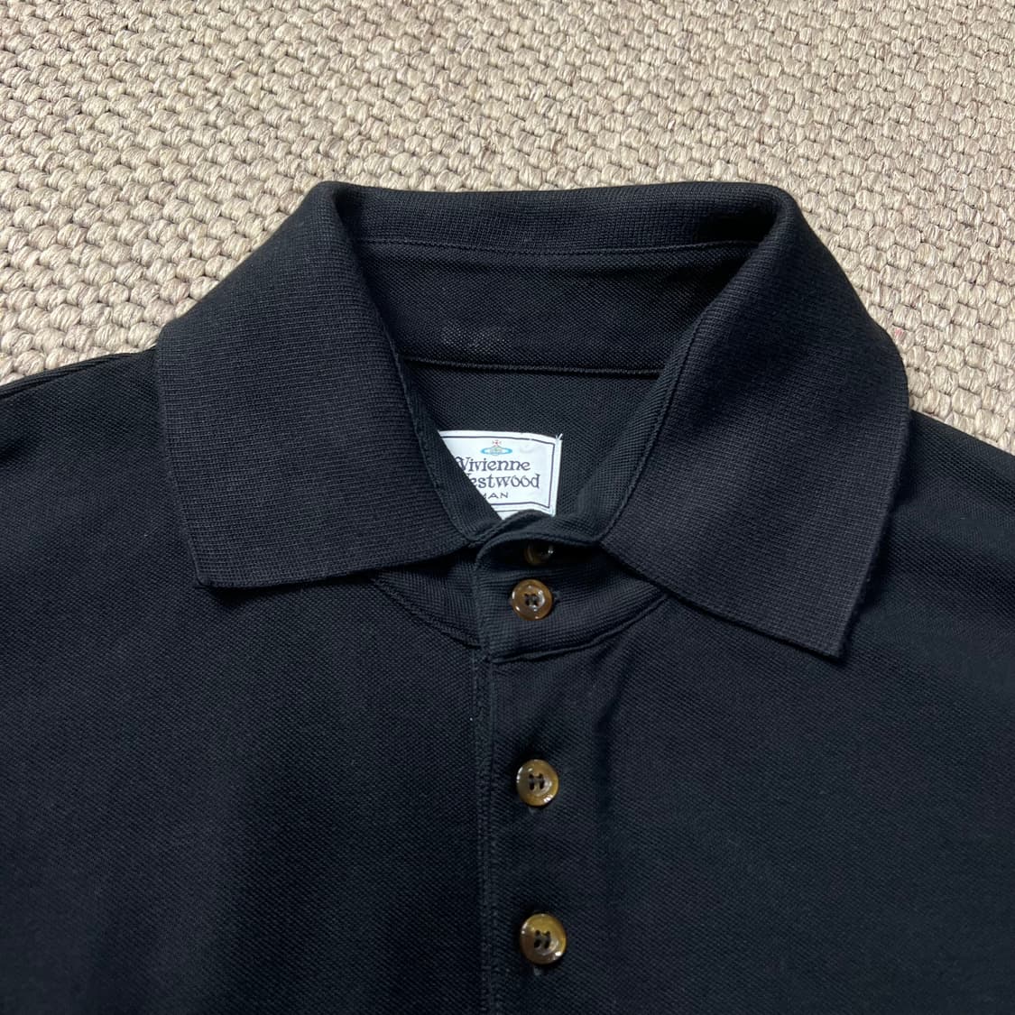 비비안웨스트우드 클래식 폴로 카라 반팔티 L 상품이미지6