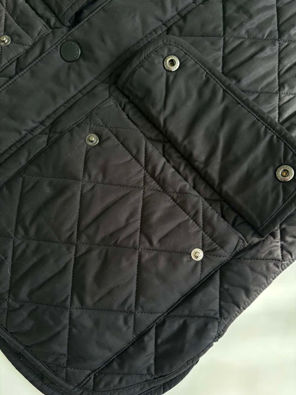 [L] 바버 퀄팅 패딩 베스트 상품이미지7