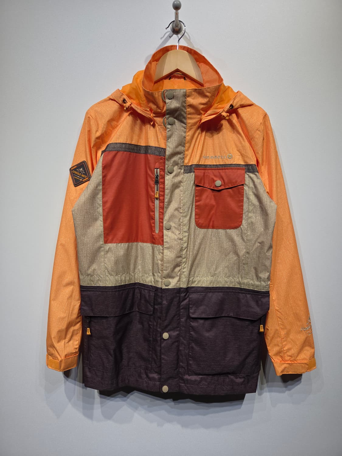 MERRELL 머렐 정품 멀티 포켓 컬러블록 바람막이 자켓 상품이미지2