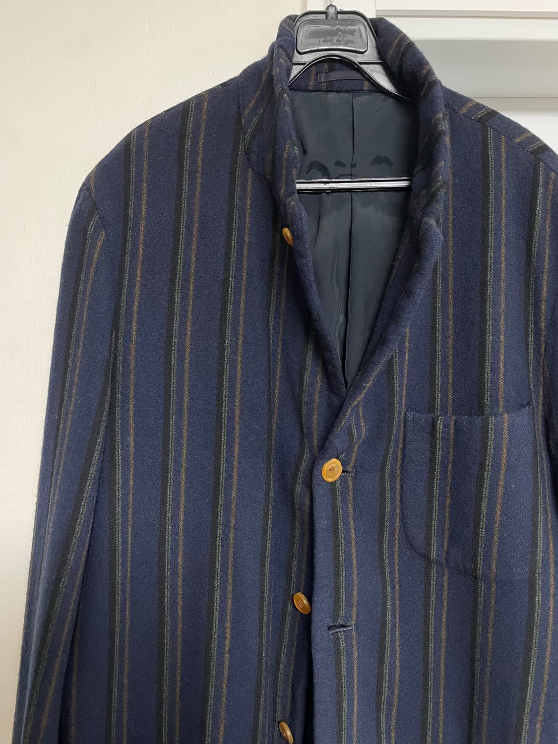 꼼데옴므  스트라이프 울 자켓 상품이미지2