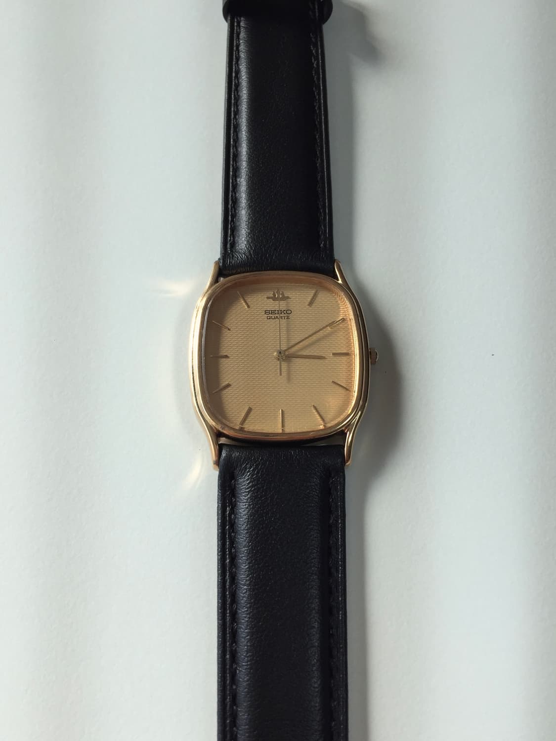 90s seiko gold 3d dial quartz 상품이미지7