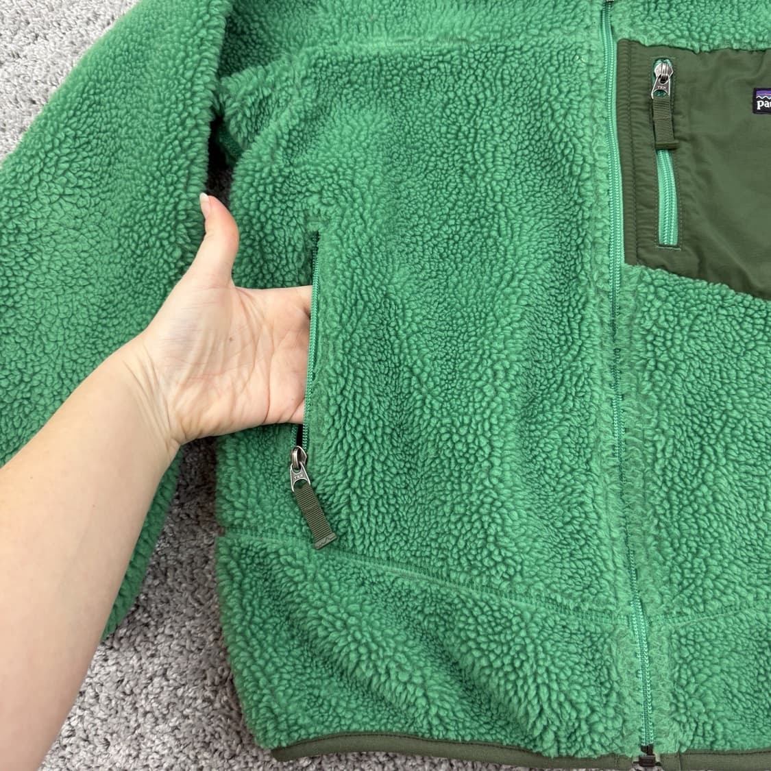 00s 파타고니아 레트로-X 그린/올리브 상품이미지3