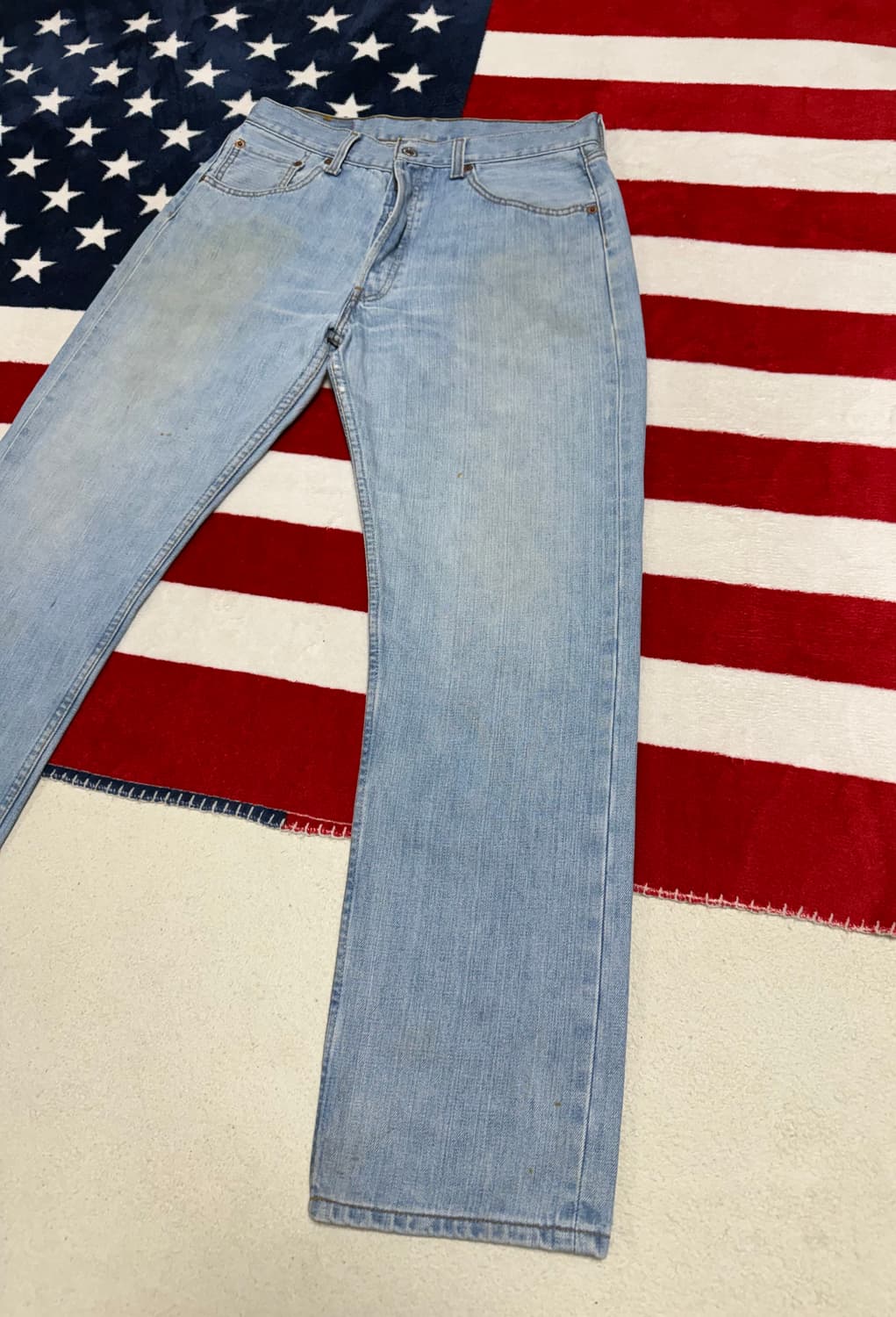 리바이스 501 연청 데님팬츠 Levi's 501 vintage 상품이미지3