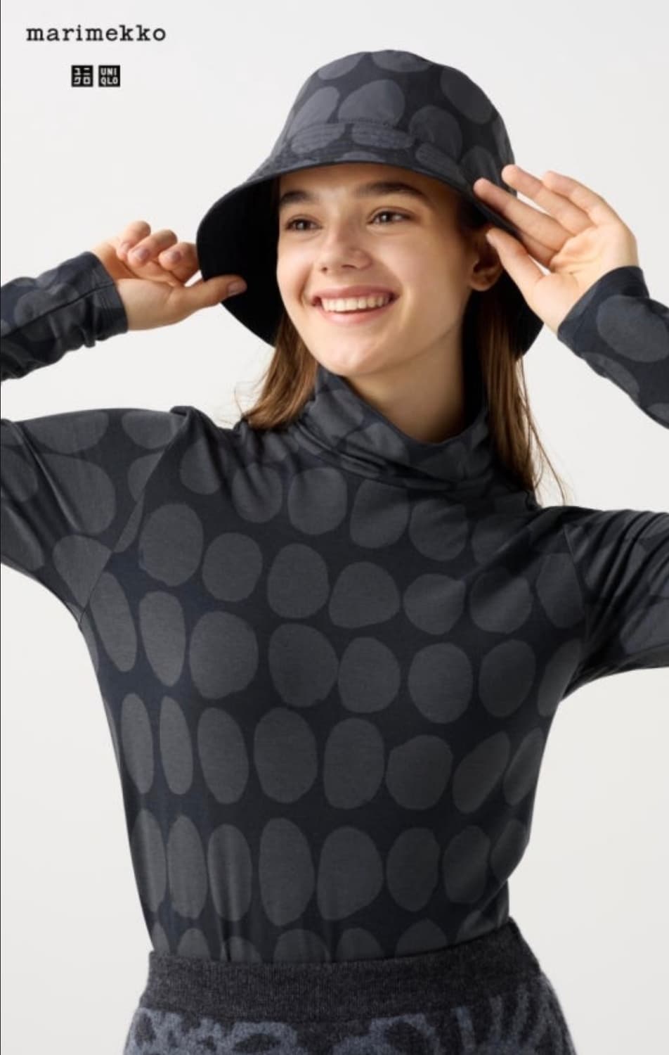유니클로 마리메꼬 도트 티셔츠 상품이미지2