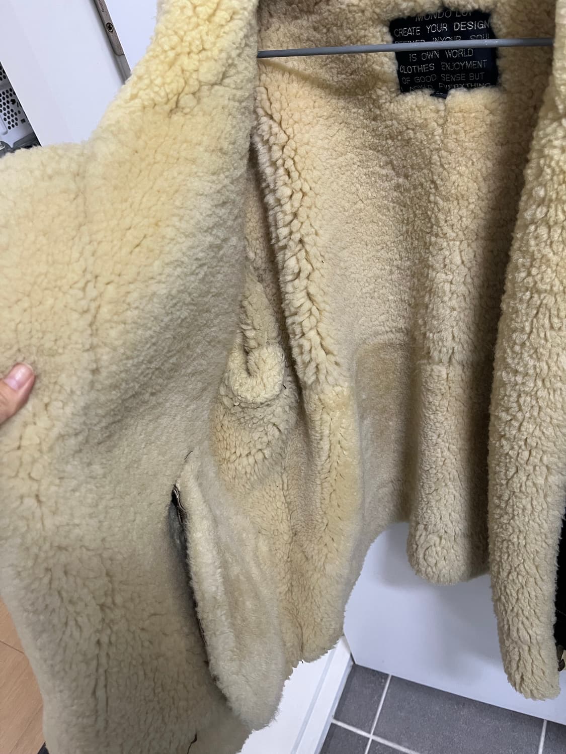 빈티지 리얼 무스탕 상품이미지7