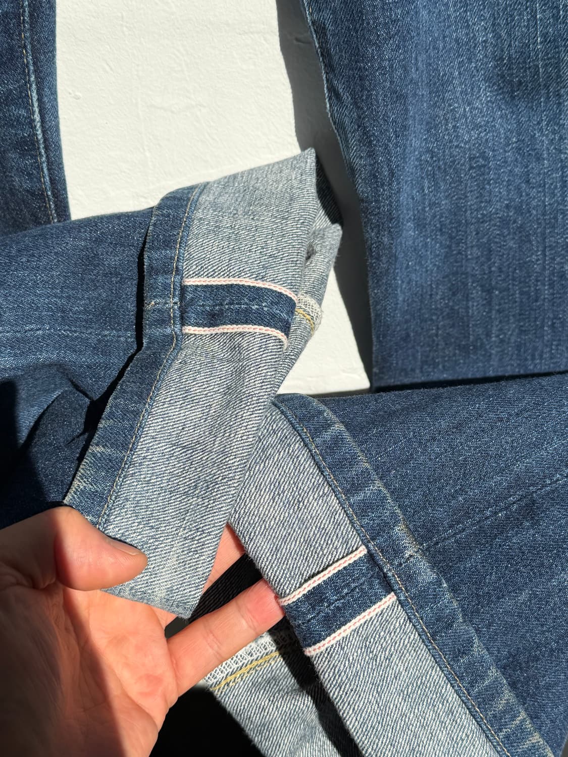 Levis 503B Big E 셀비지 데님 진 34x36 상품이미지7