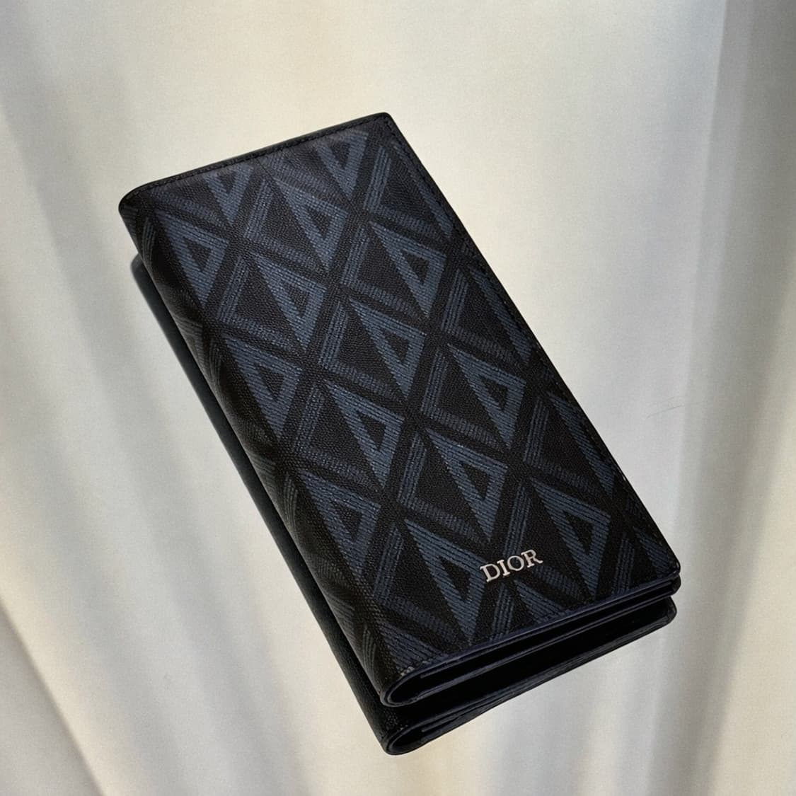 디올 다이아몬드 블랙 브라짜 장지갑 월렛 상품이미지1