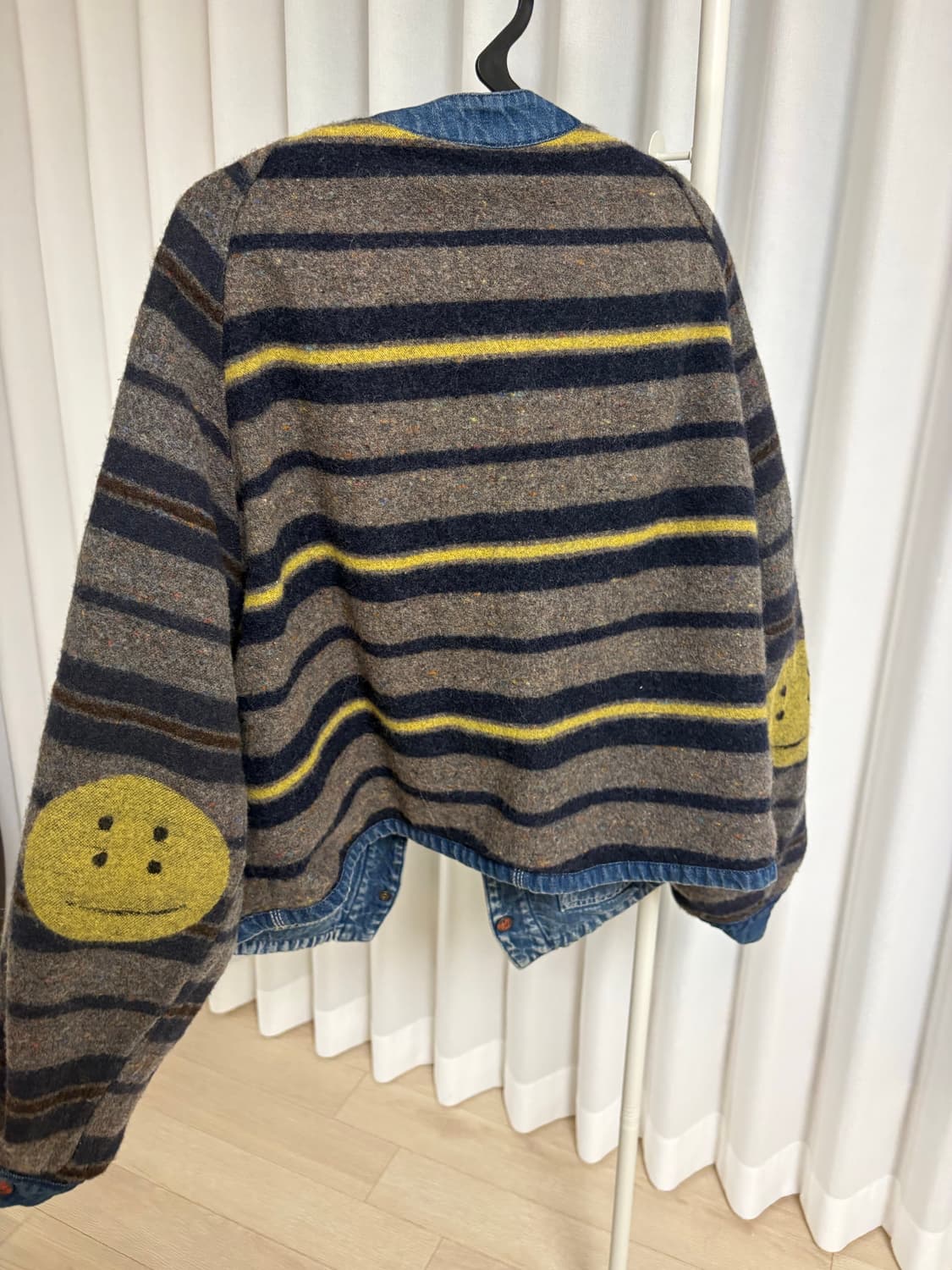 캐피탈 11.5온즈 데님 코니보위 라이닝 레일로드 자켓 인디고 상품이미지4