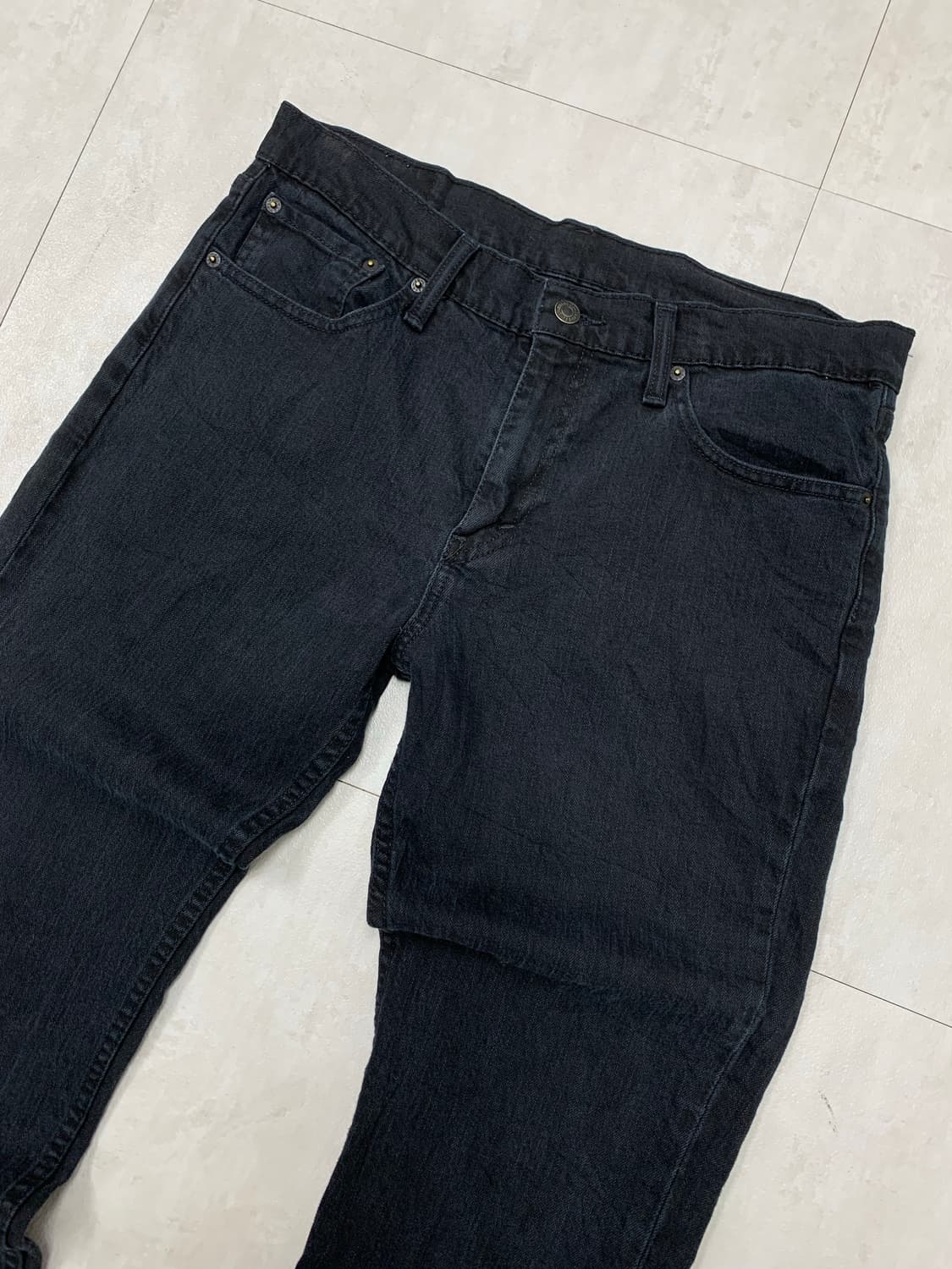 리바이스 511 흑청 데님 팬츠 #256 상품이미지2