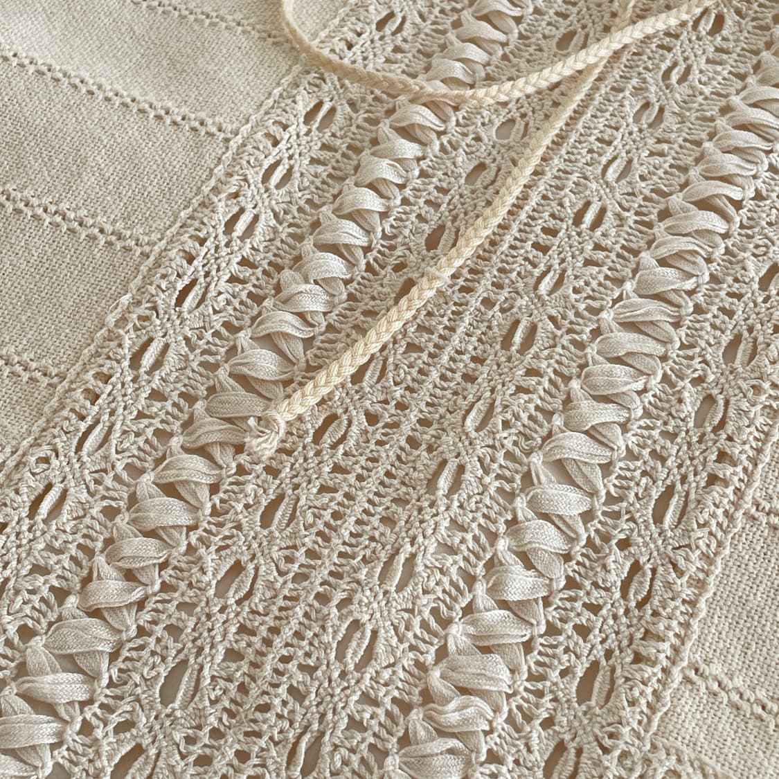 버버리 블루라벨 크로쉐 미디 스커트 상품이미지4