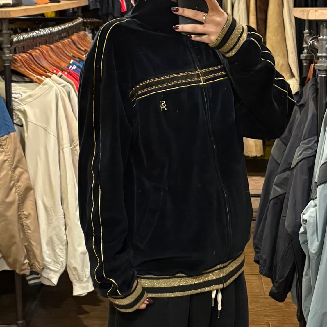 [HI] VTG 벨벳져지 블랙 상품이미지4