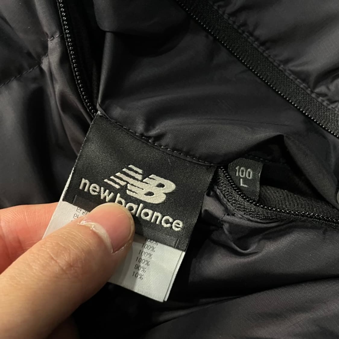 100 뉴발란스 리버시블 경량 패딩 점퍼 상품이미지4