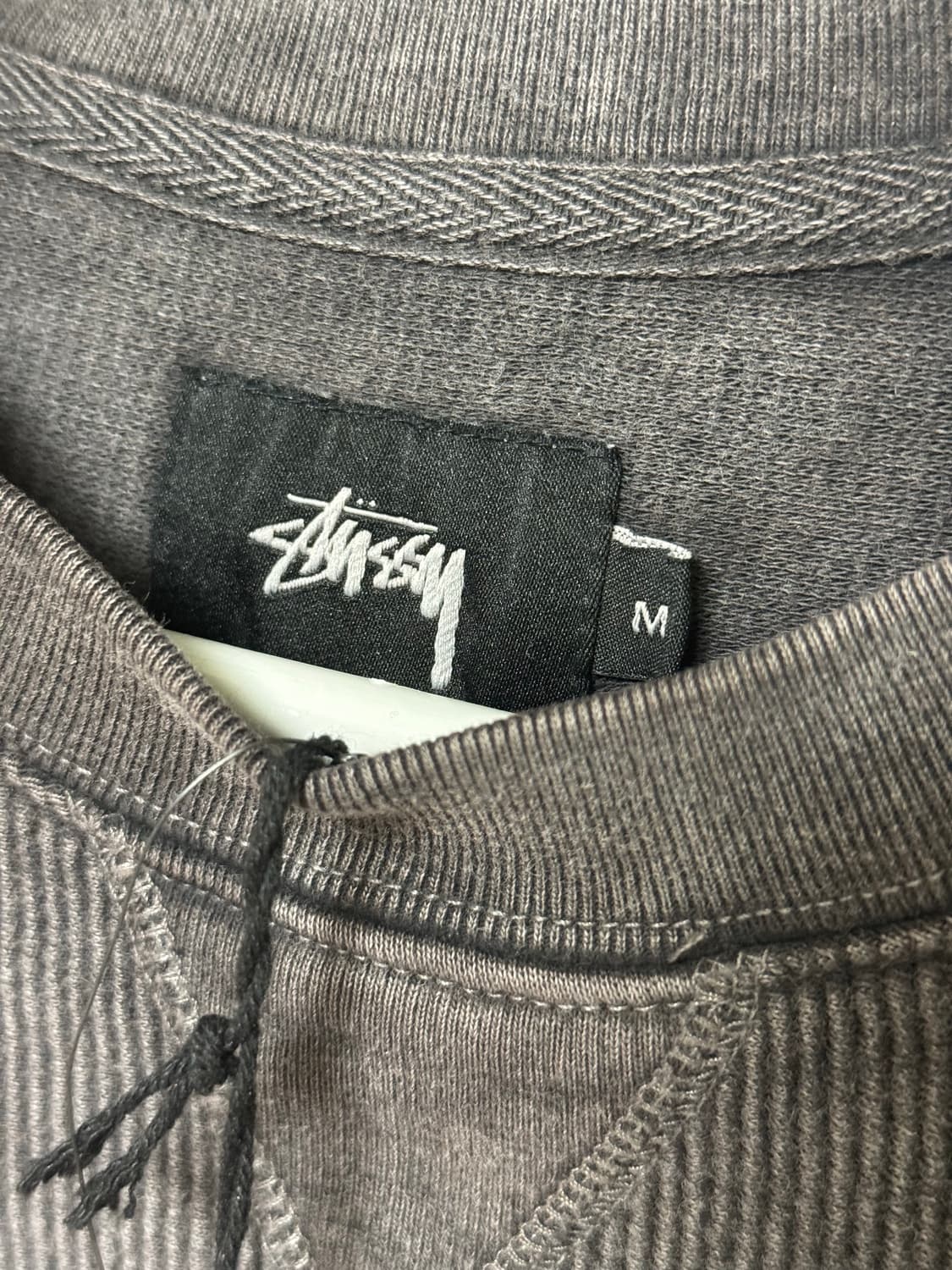 [M] 올드 스투시 로고 맨투맨 상품이미지4