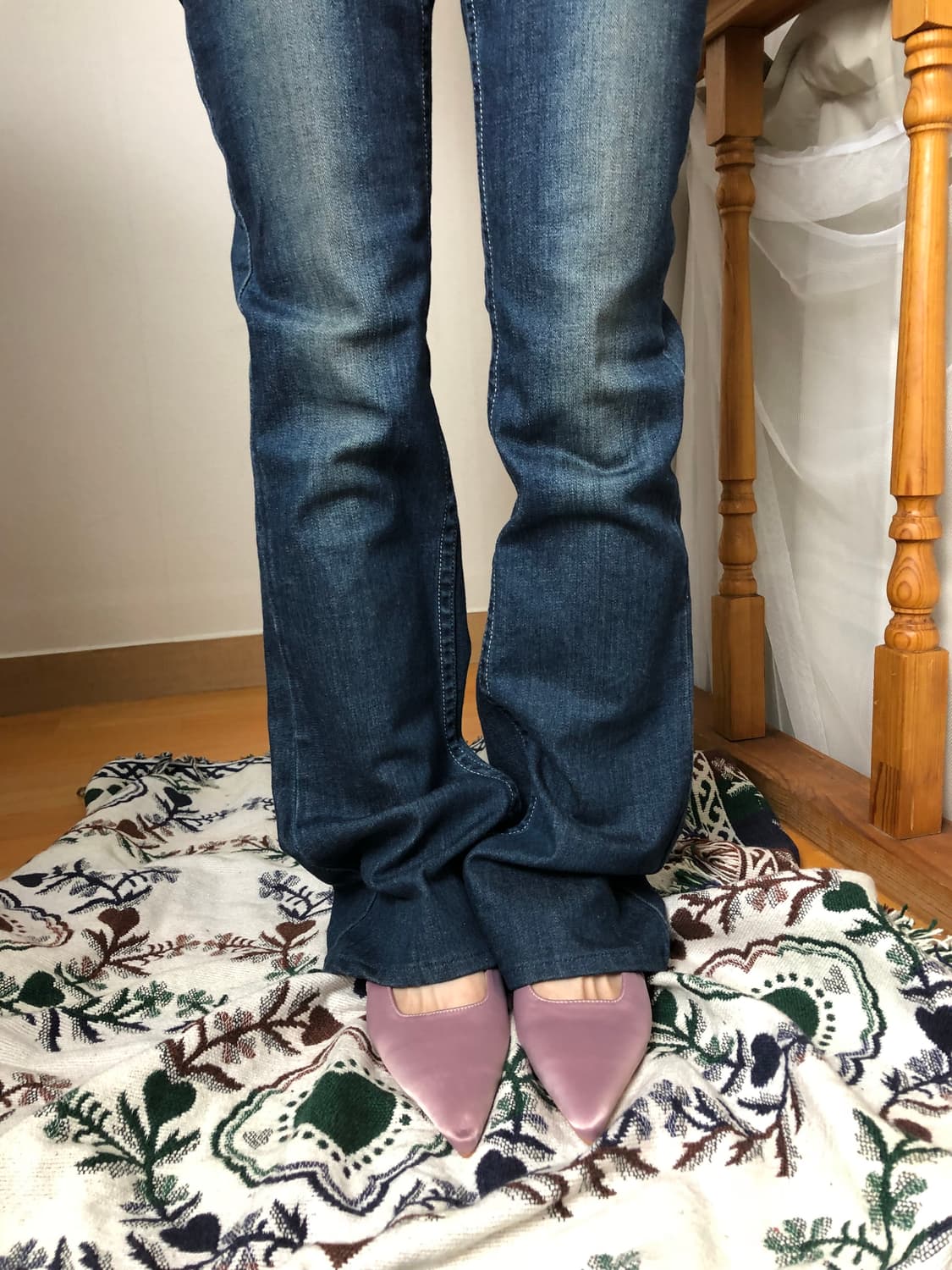 Levi's / Low-Rise Stitch Flare Jeans 상품이미지6