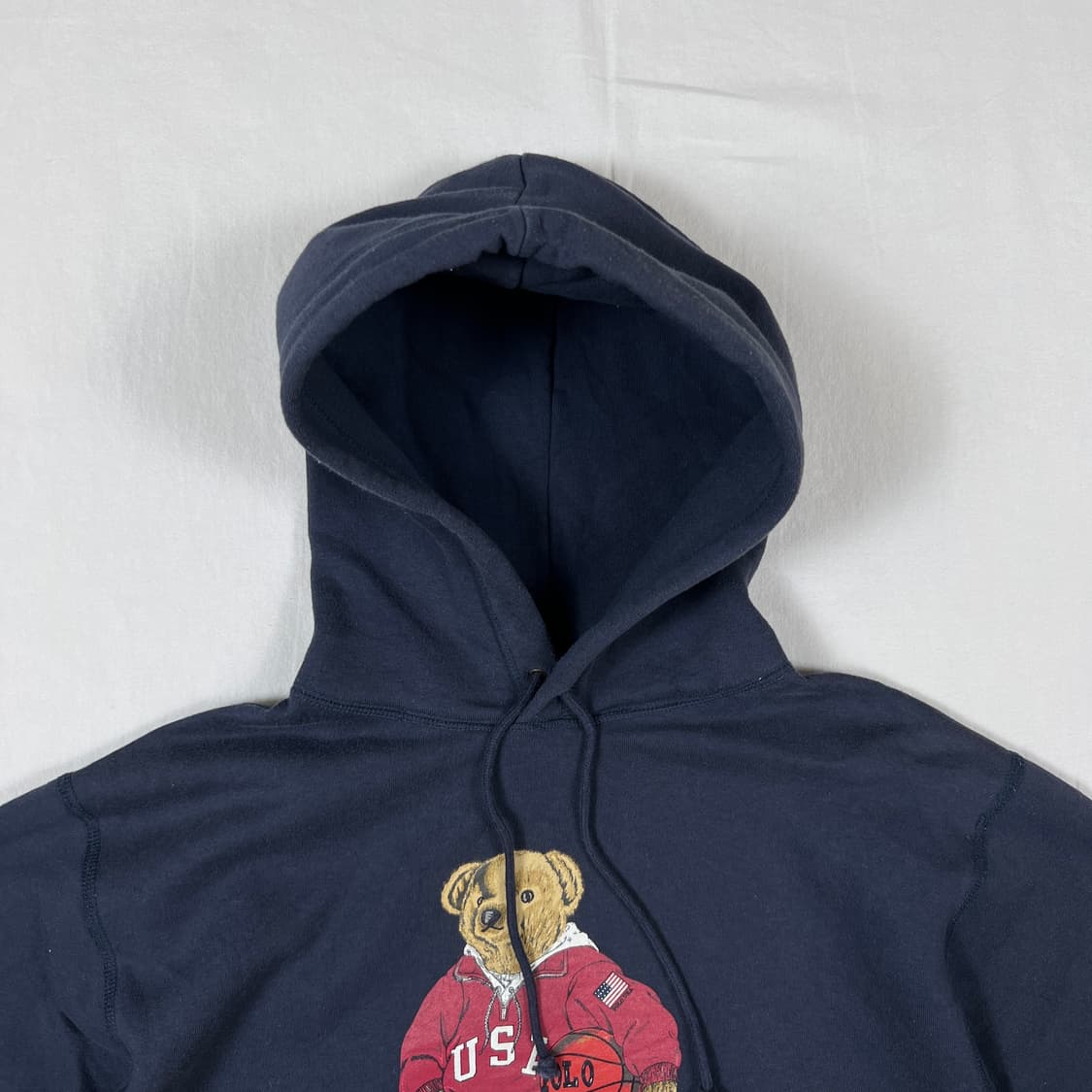 90s 폴로랄프로렌 og usa 베어 후드티 상품이미지2