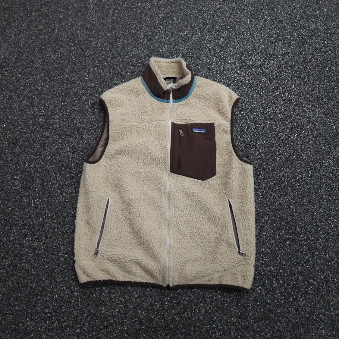 파타고니아 레트로 X 브라운 플리스 베스트 (L) 상품이미지1