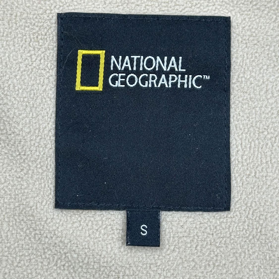 내셔널지오그래픽 (내셔널) 베이지 후리스 후드집업 (S) 상품이미지5