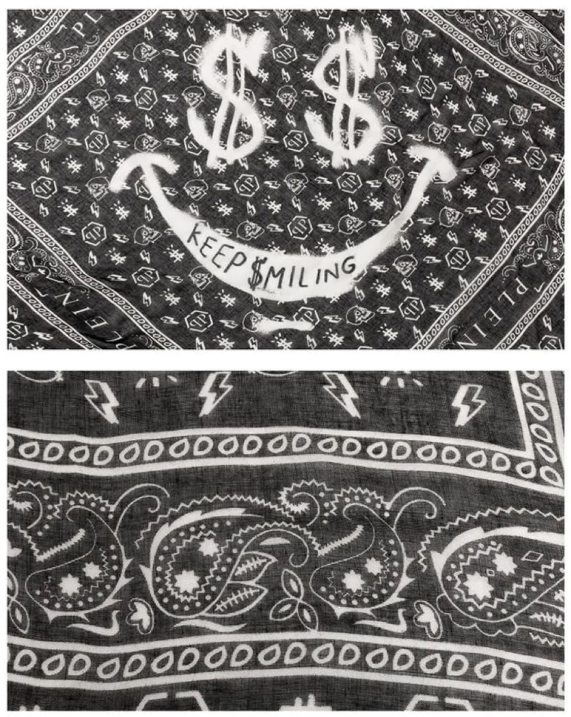 필립플레인 머니 스카프 135*135 상품이미지2