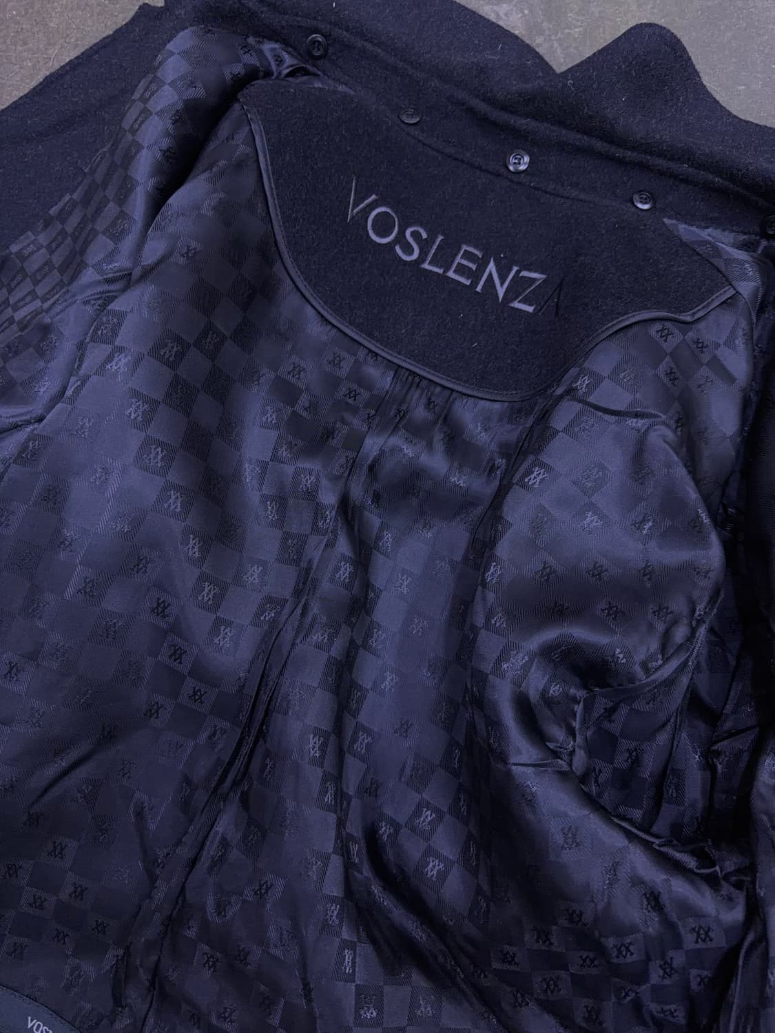 보스렌자 울 캐시미어 레이온 블렌디드 발마칸 롱코트 95 상품이미지8