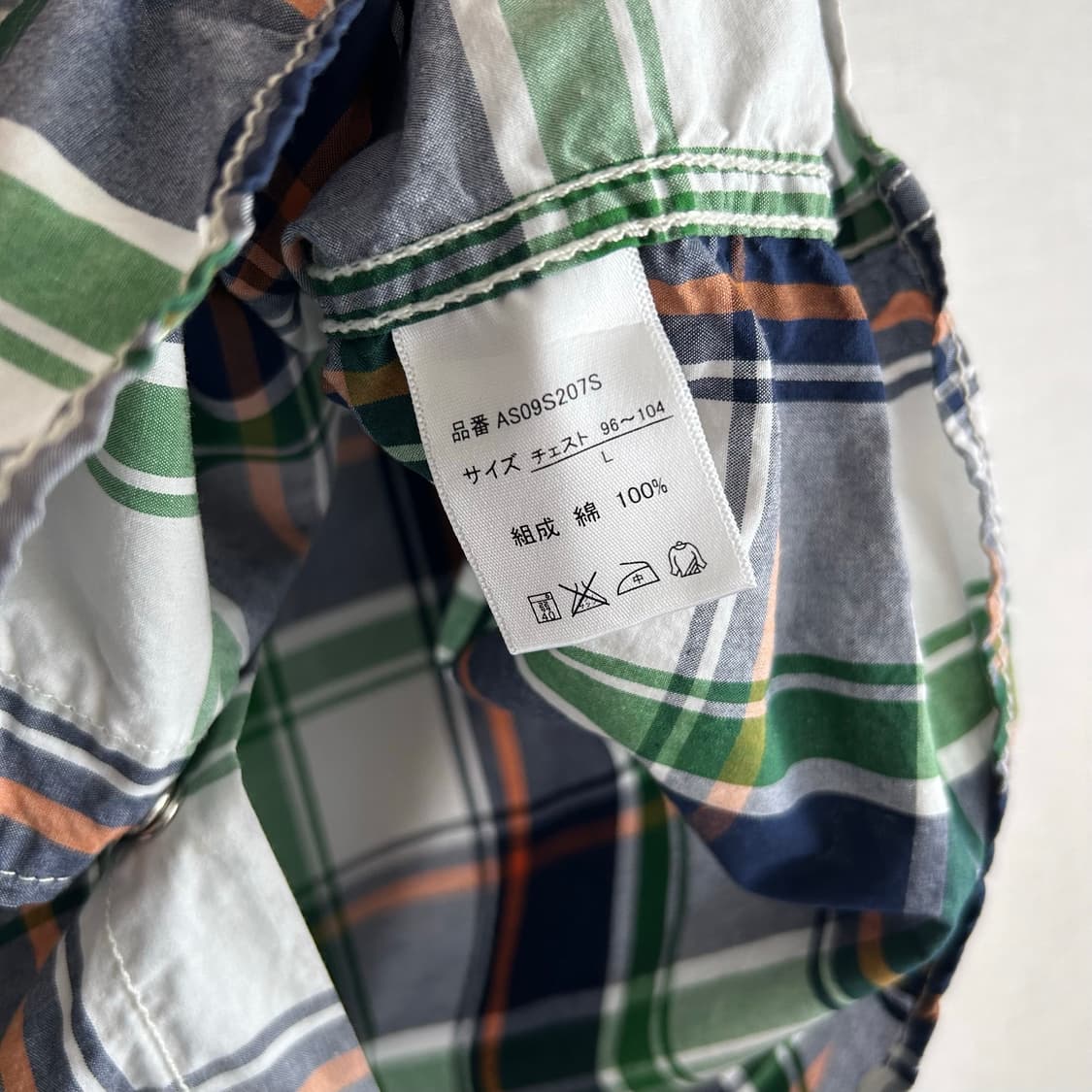 Alphasophy y2k Check Western Shirts 상품이미지9