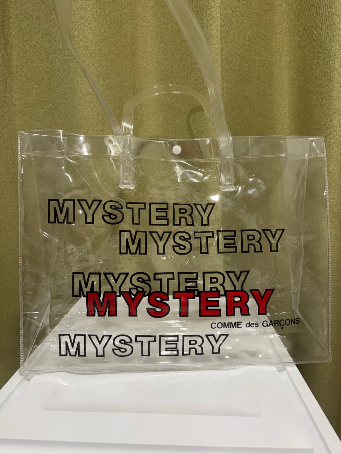 꼼데가르송 PVC 미스터리 백 상품이미지3