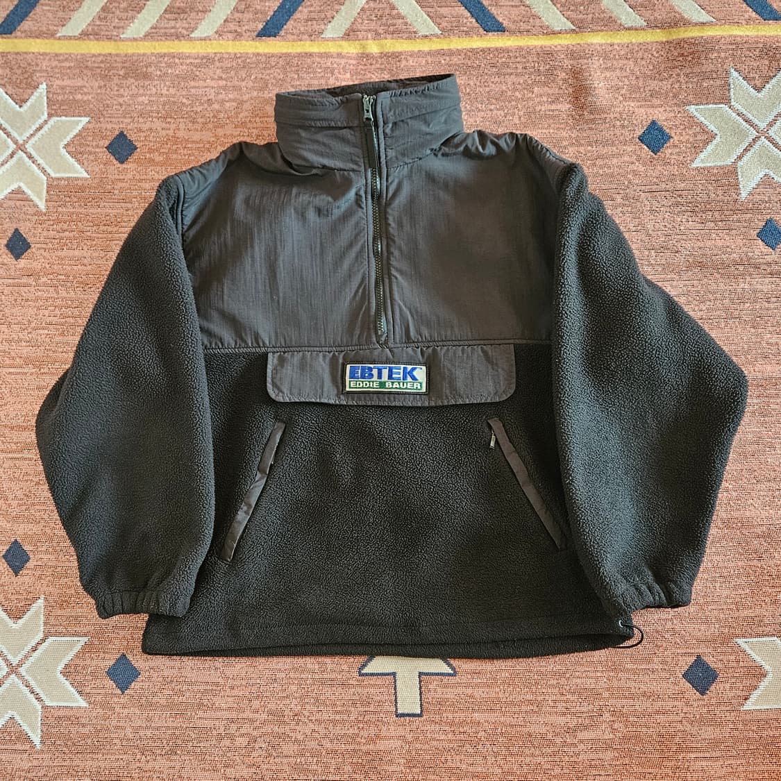 90s 에디바우어 EBTEK 플리스 풀오버 상품이미지1