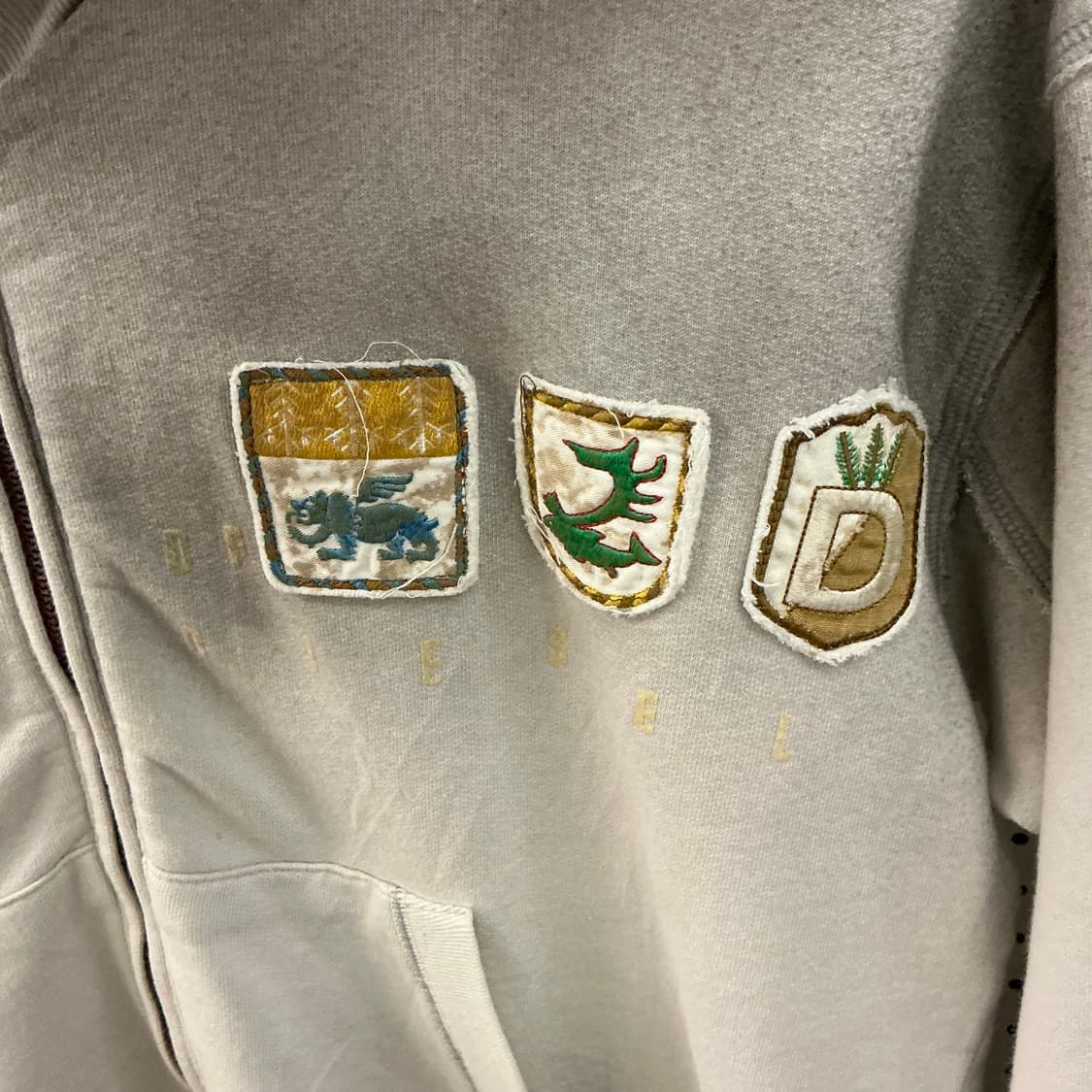 디젤 더티 후드집업 상품이미지3