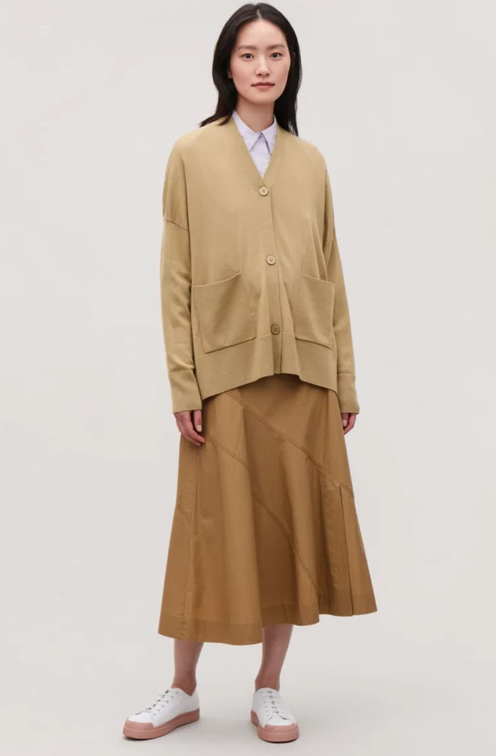 COS 코스 베이지 가디건 상품이미지9