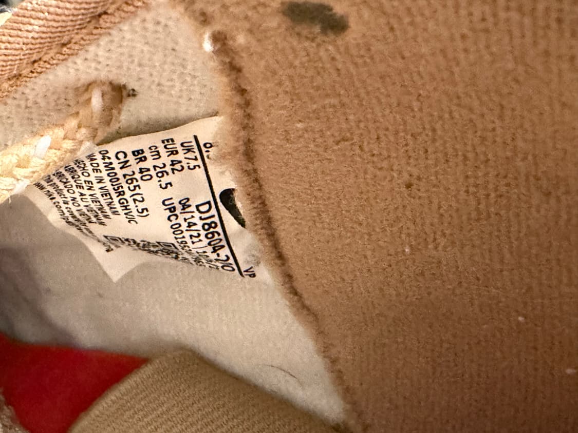 나이키 x 슈프림 에어 줌 플라이트 95 SP 헴프 상품이미지4