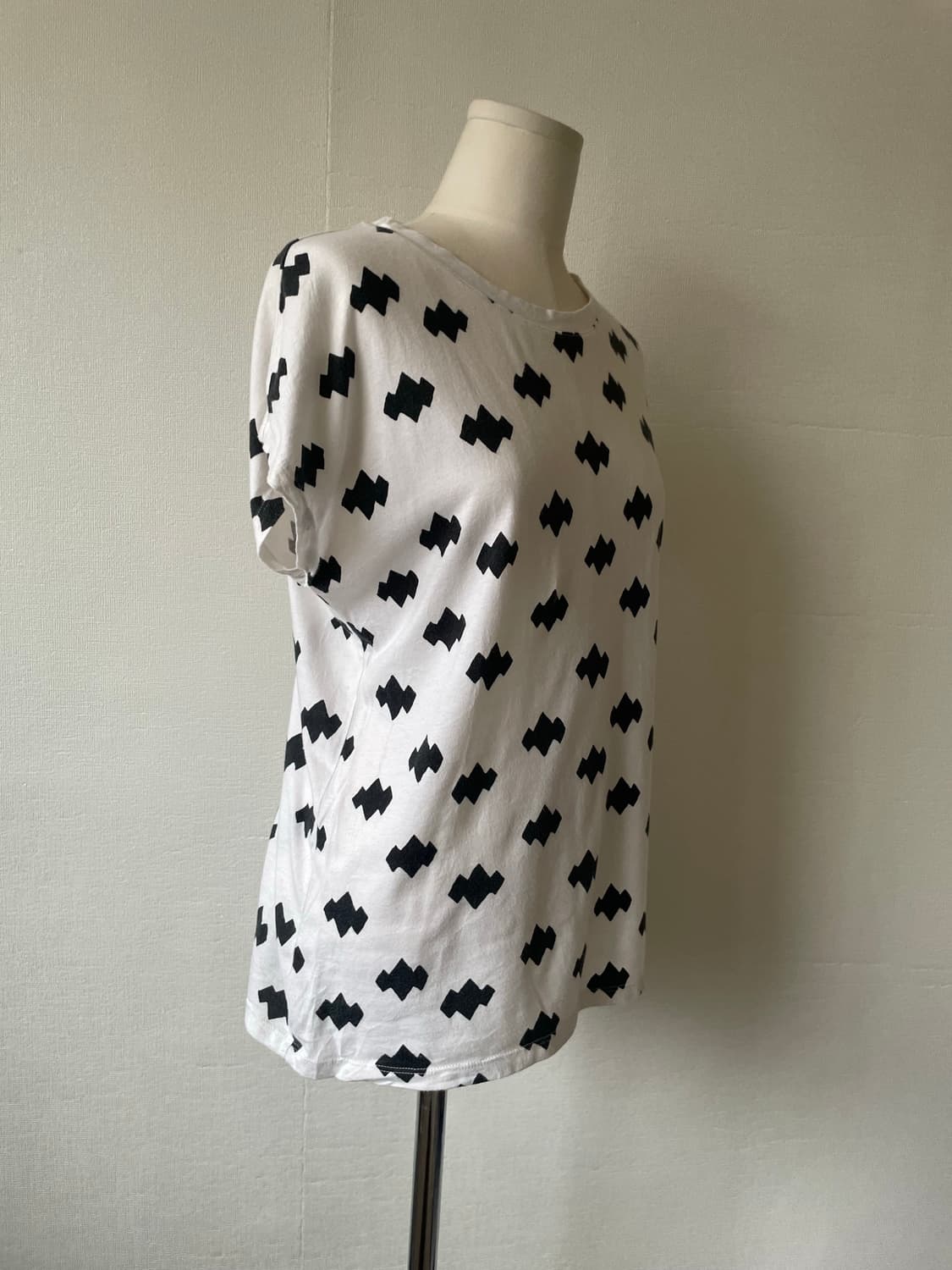 Sou sou Pattern cotton short-sleeved T-s 상품이미지2