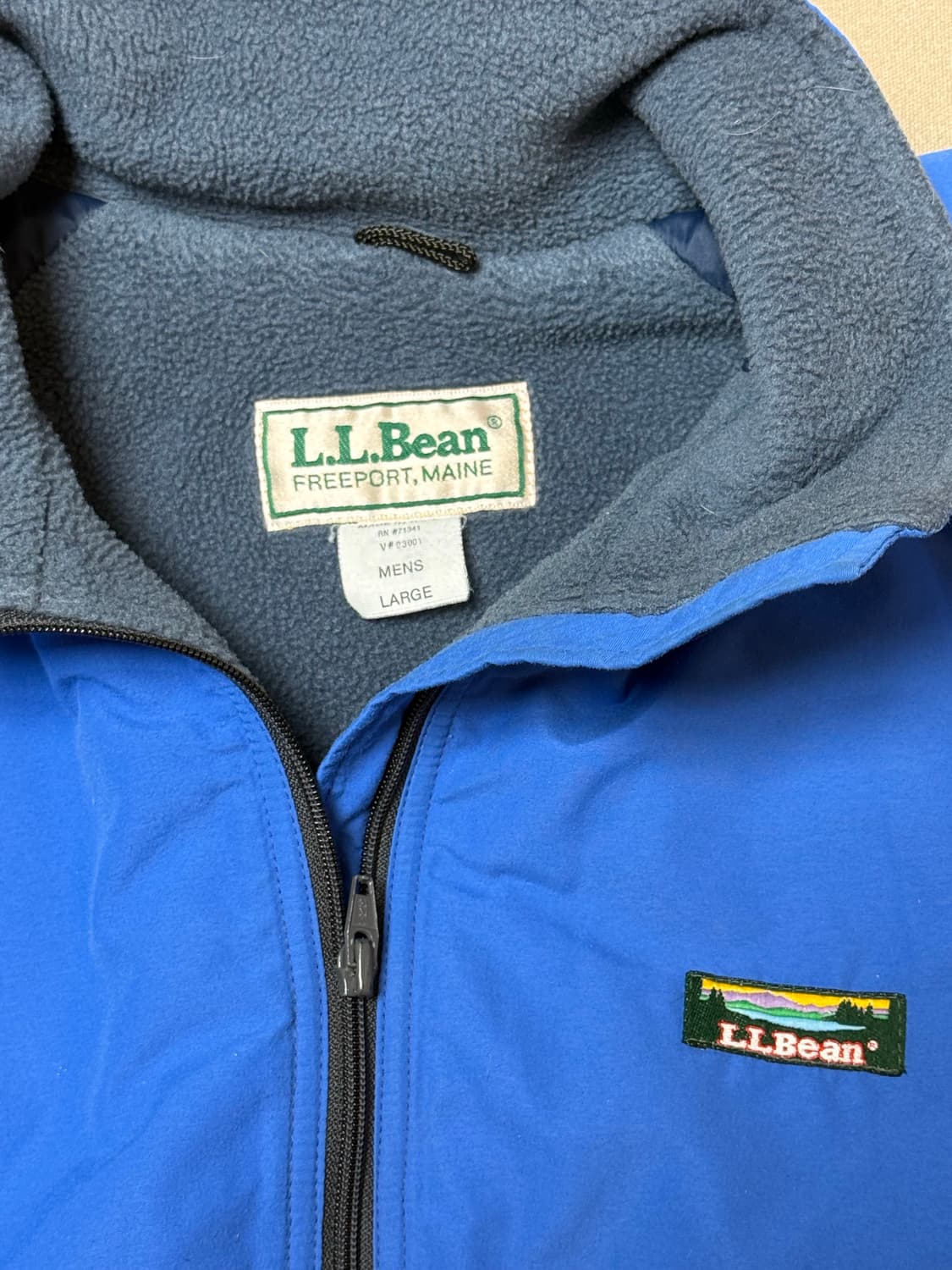 엘엘빈 플리스 웜엄 자켓 90s 상품이미지2