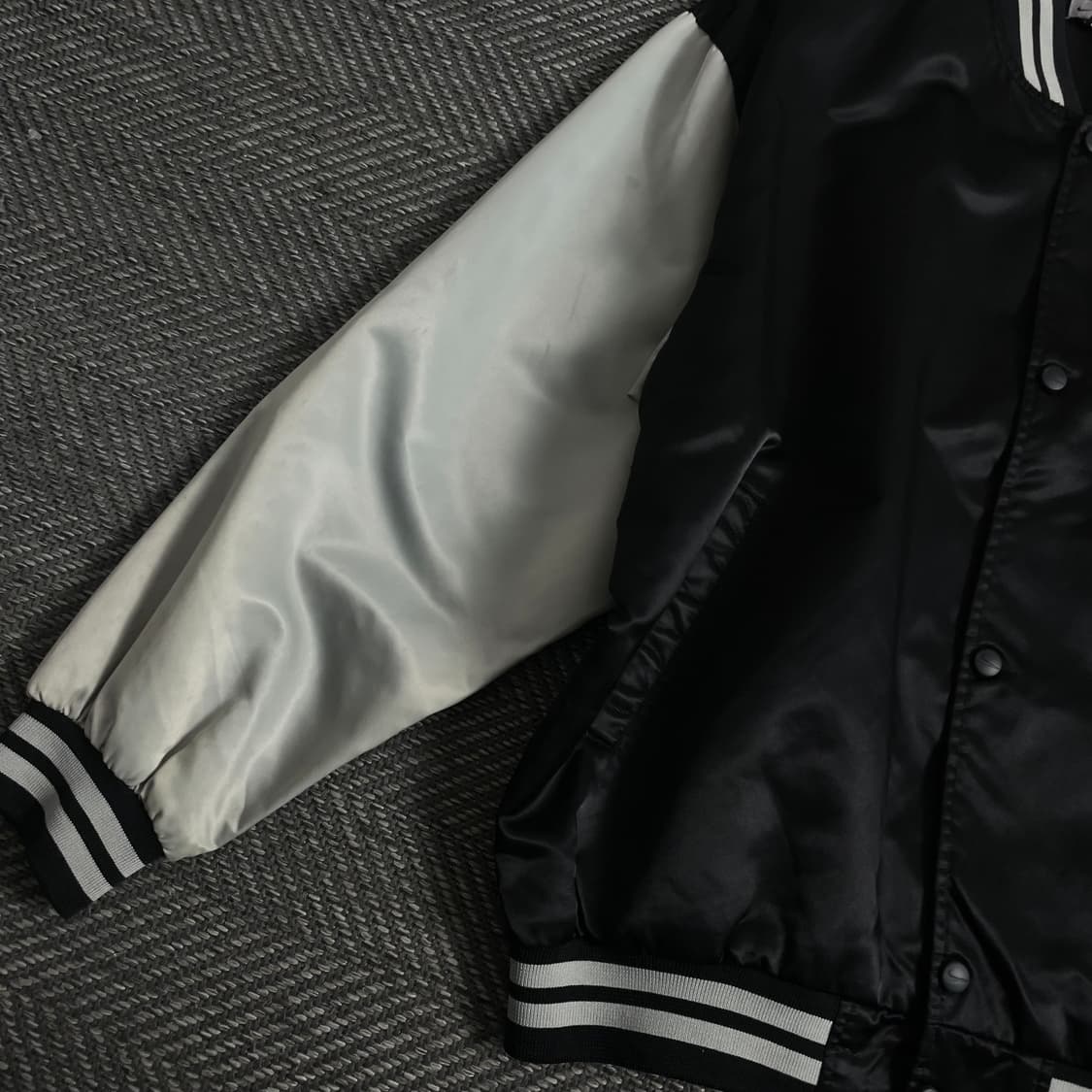 00s 나이키 올드스쿨 박시핏 사틴 자켓o 3850 상품이미지3