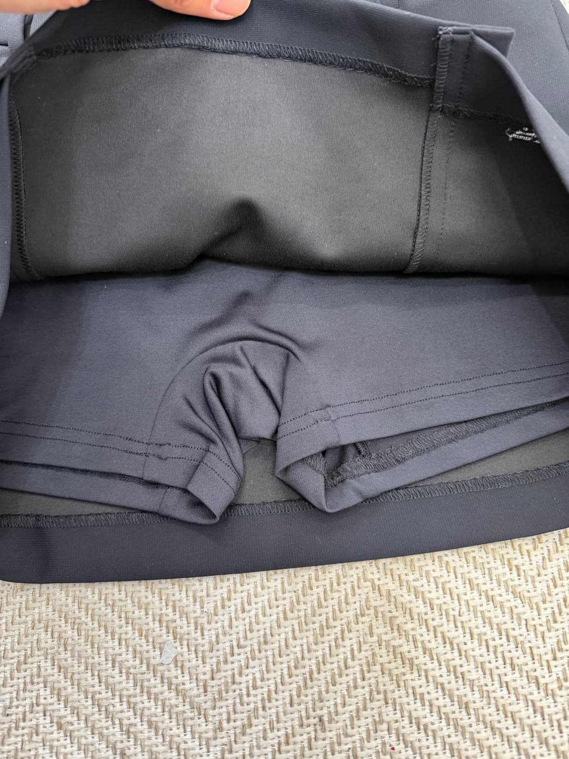 정품) PXG 22Ss 블랙 여성 골프 스커트 치마 XS(26) 상품이미지6