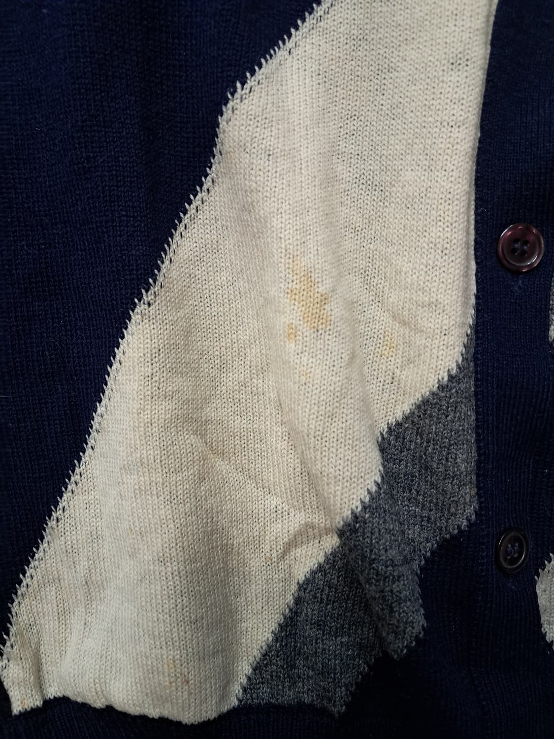 버버리90s울가디건 상품이미지5