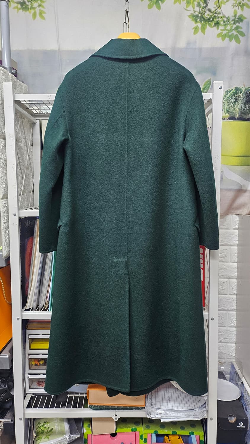 마인 여성롱코트 55 핸드메이드 그린 더블코트 AD11 상품이미지5