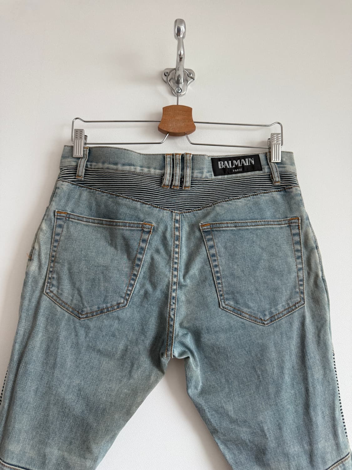 발망(BALMAIN) 바이커 팬츠 상품이미지4