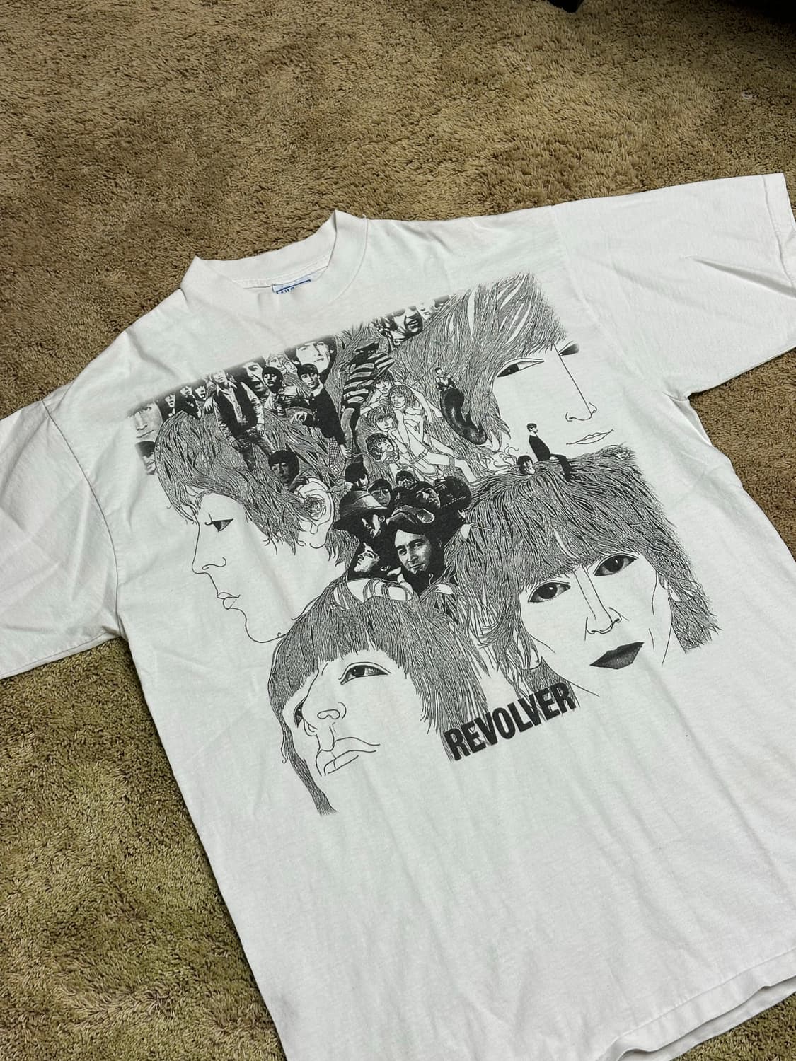 90s 비틀즈 revolver 티셔츠 XL 상품이미지1