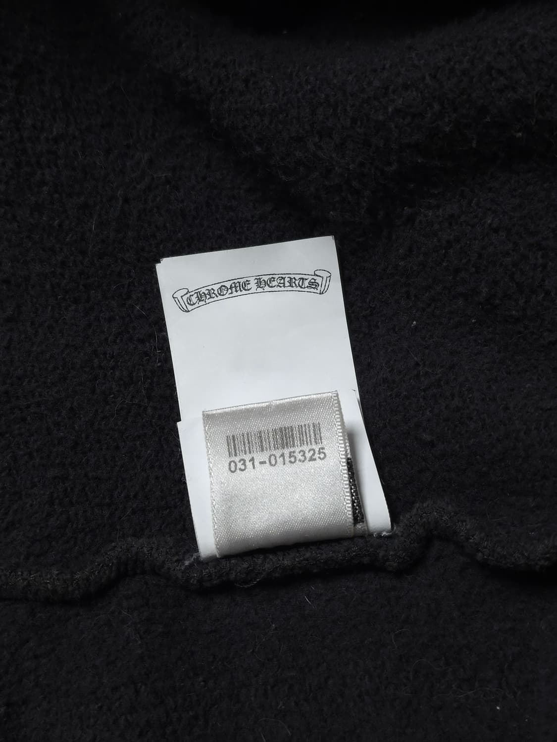 [XXL] 크롬하츠 레더패치 페이퍼잼 후드 블랙 상품이미지10