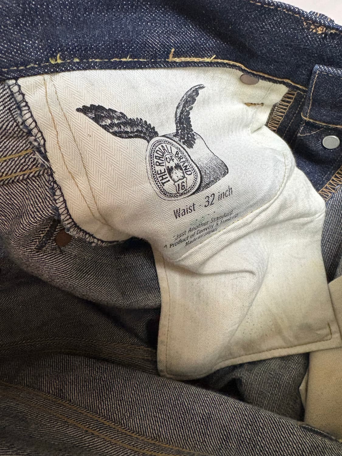 Radiall 라디올 350-B 셀비지 데님 상품이미지5