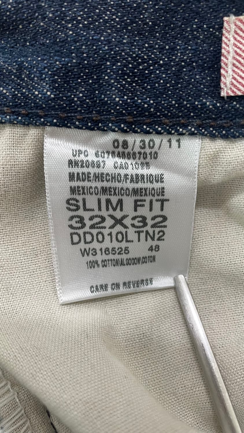 디키즈 슬림핏 데님 32x32 상품이미지9