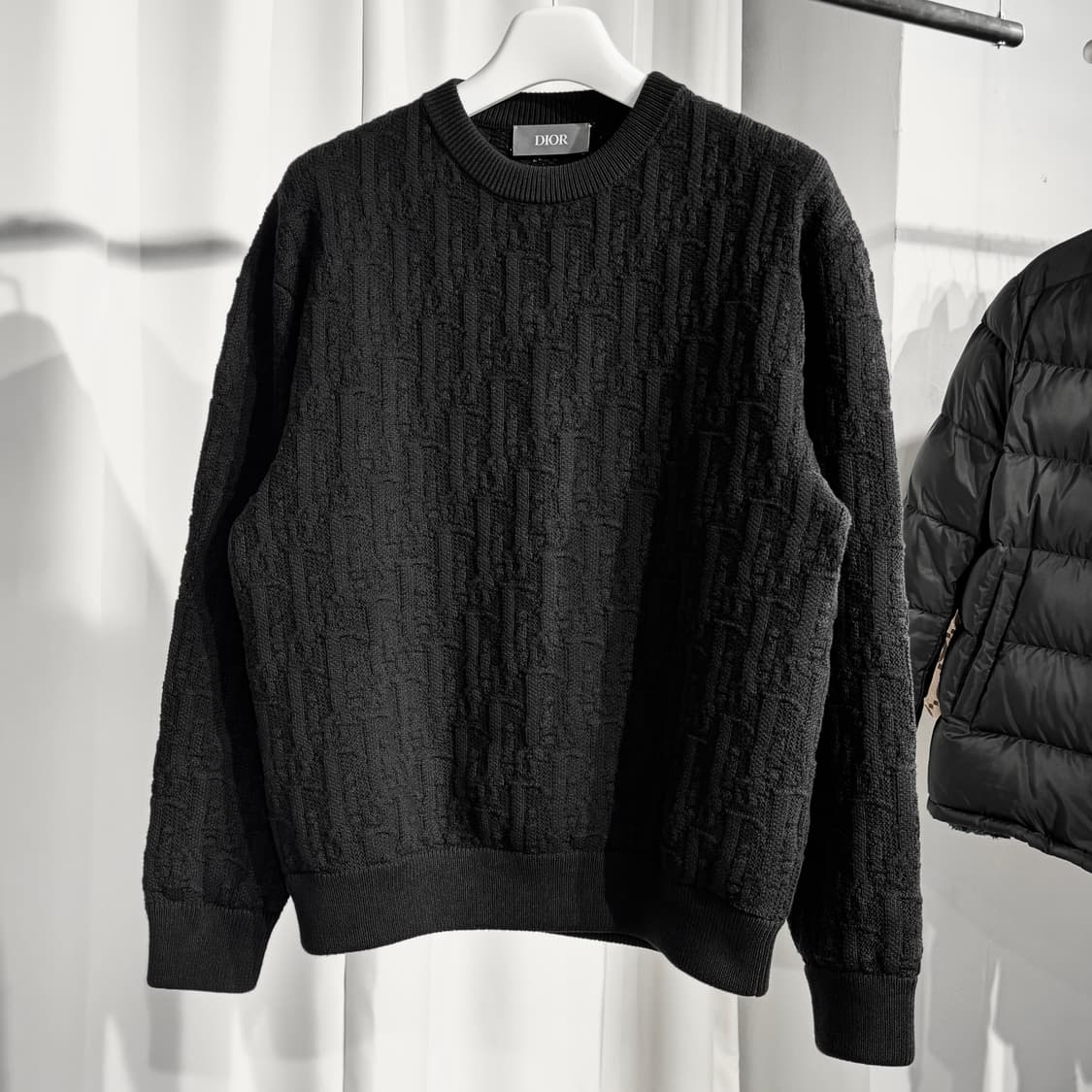 [새상품급/L] 25FW 디올 오블리크 블랜드 자카드 풀오버 니트 상품이미지1
