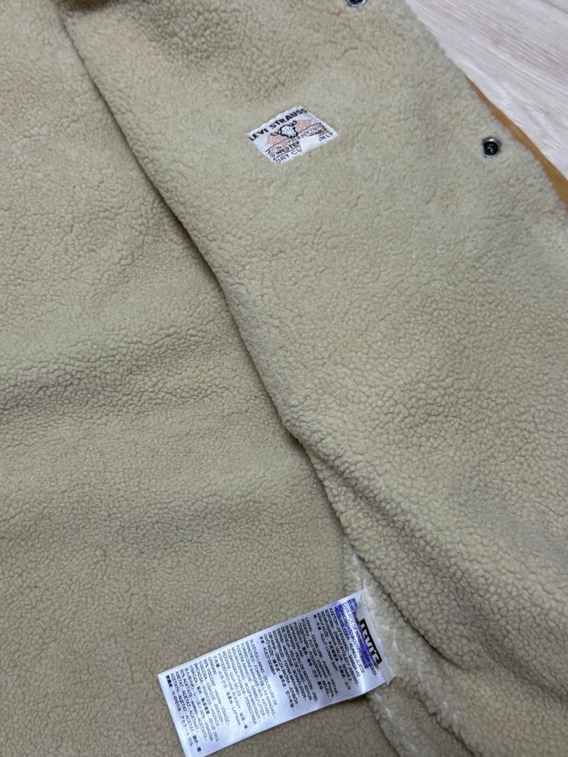 Lvc 스웨이드 무스탕 자켓 상품이미지3