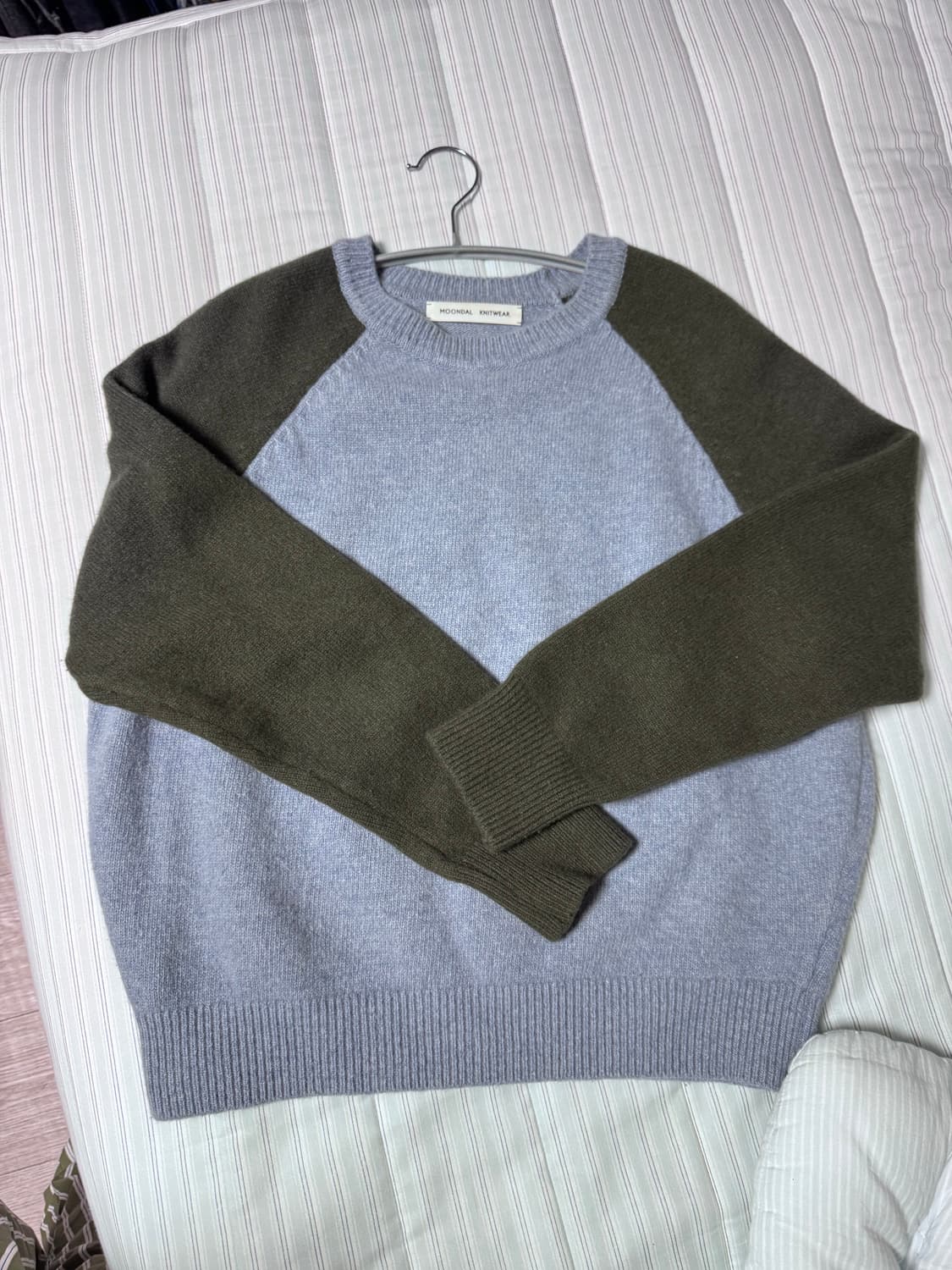 [OS] 문달 테드 래글런 니트 상품이미지1