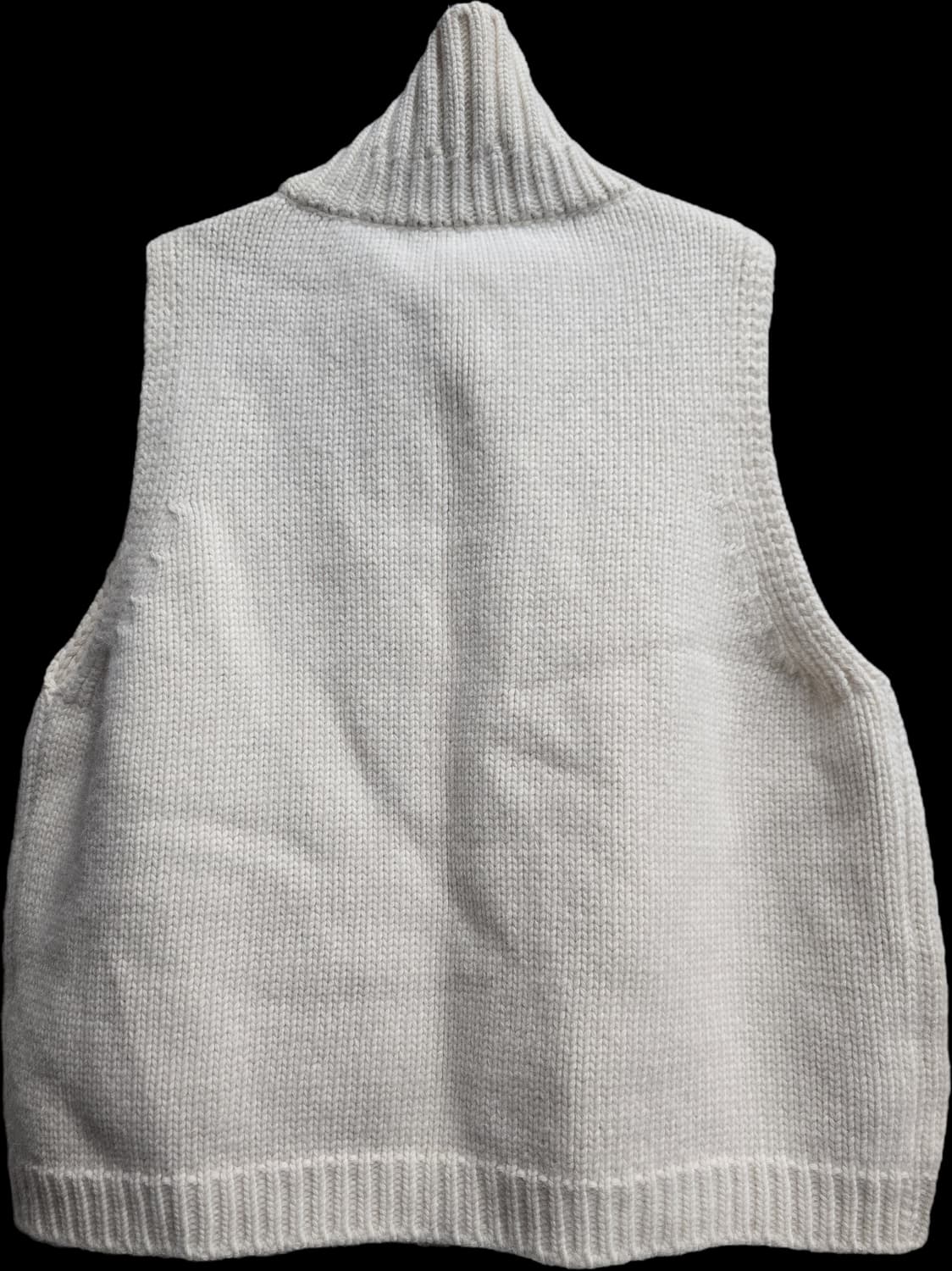 모어덴예스터데이 울 니트 하이넥 베스트 Free 상품이미지4