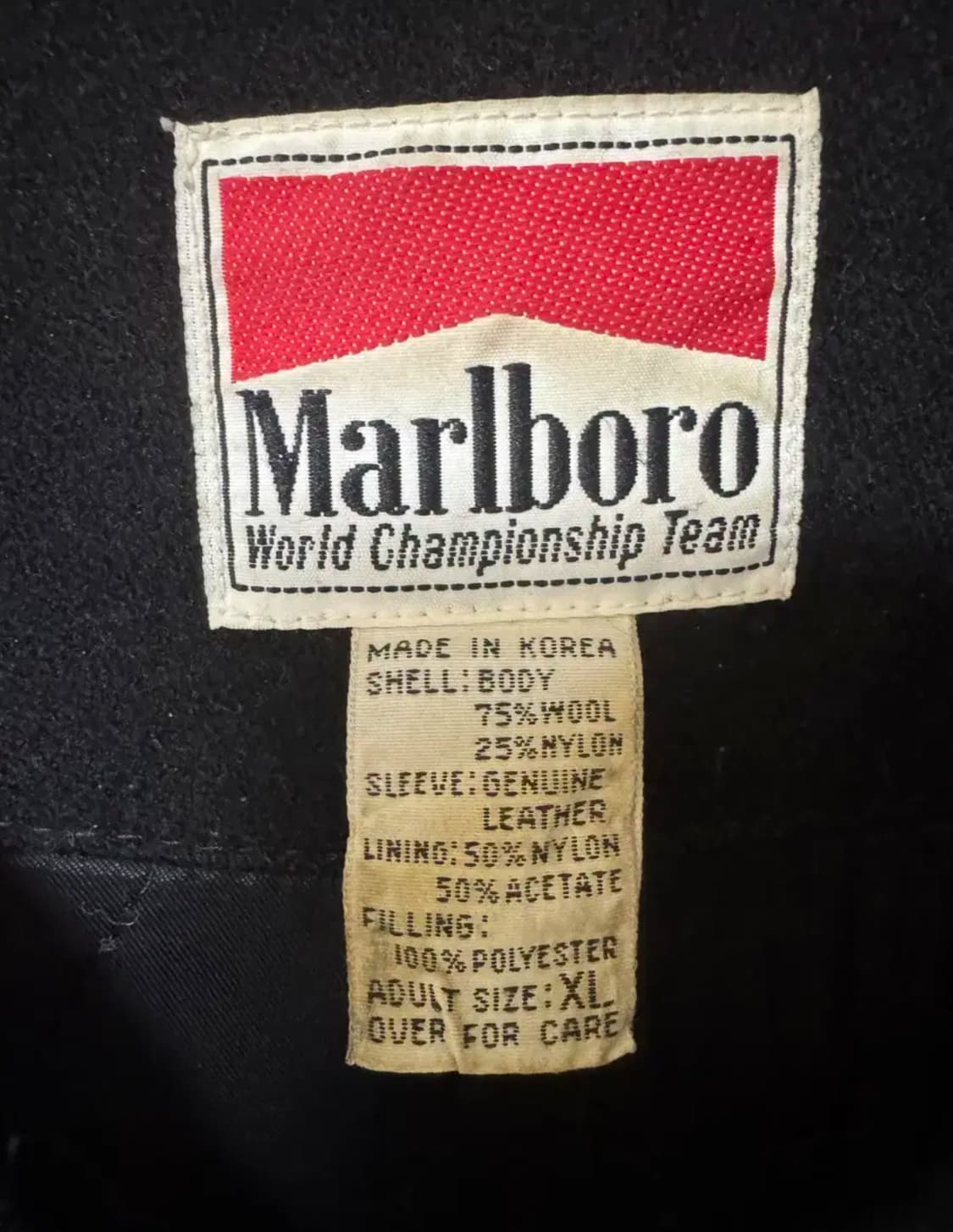 90s XL 말보로 바시티 자켓 상품이미지3