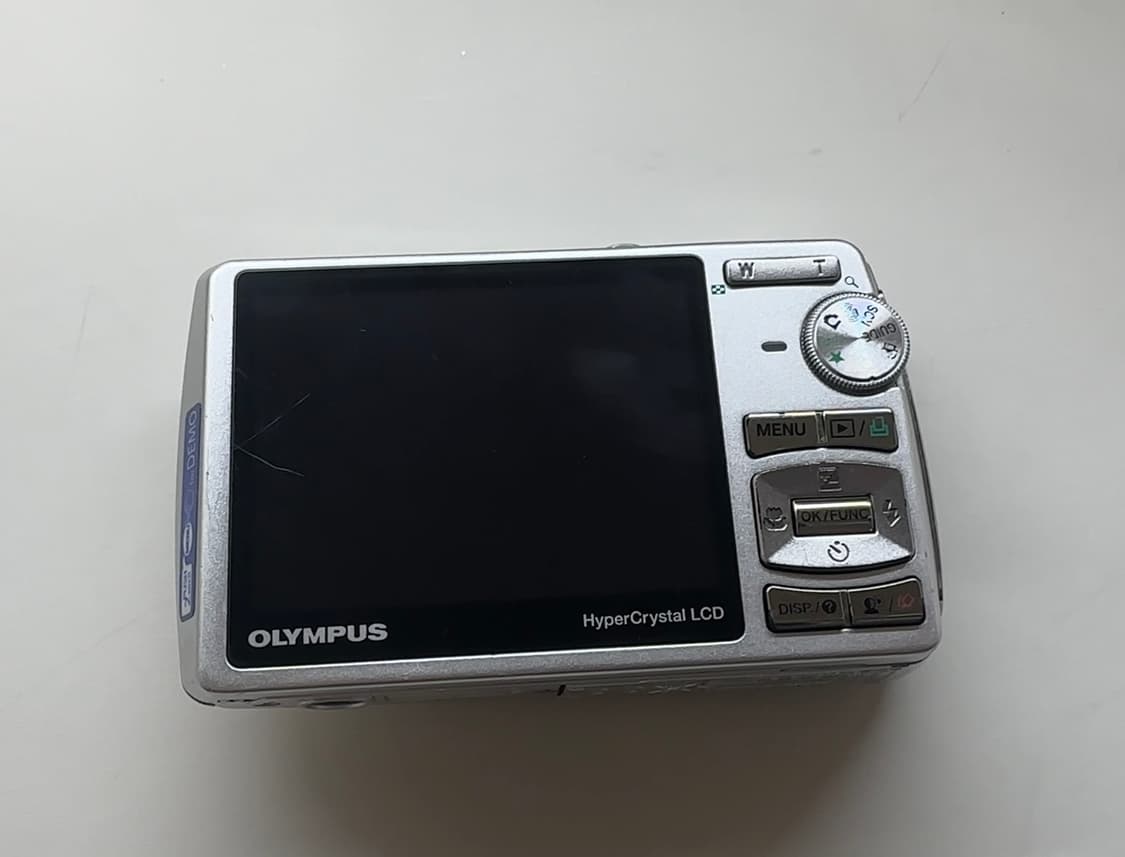 작례 첨부) 올림푸스 뮤 Olympus 820 실버 디지털 카메라 디카 상품이미지3