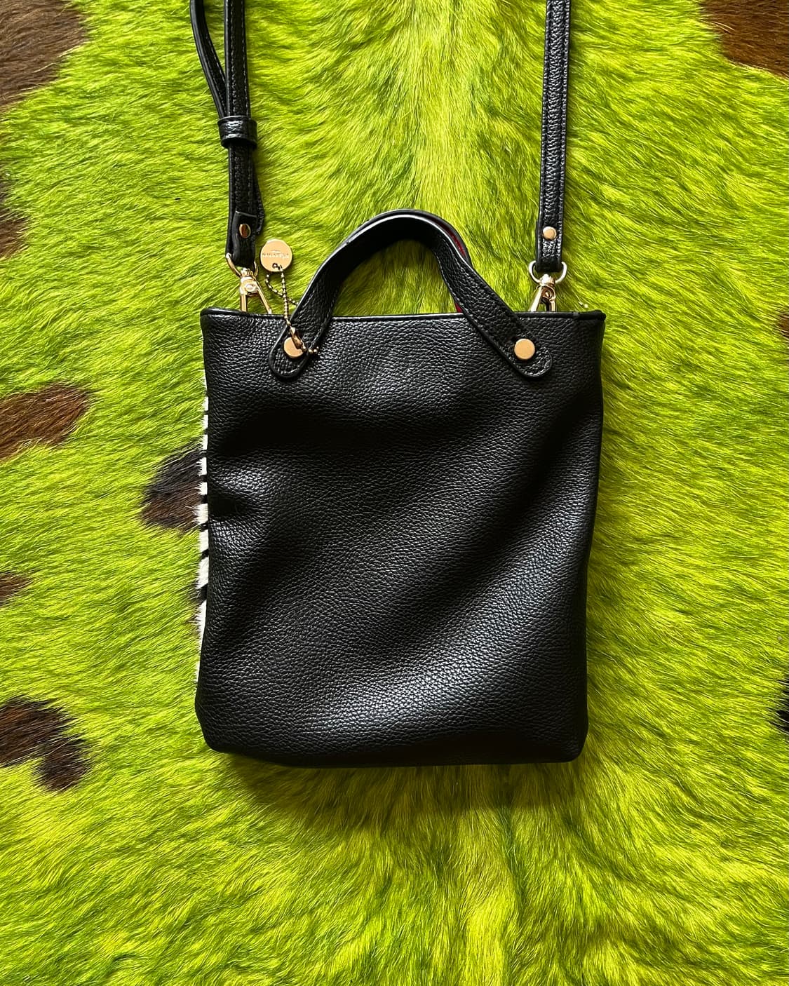 Pisoraro Tokyo Real Calf-Hair Zebra Bag 상품이미지7